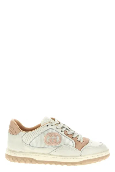 Gucci Light Pink Mac80 Leather Trainers