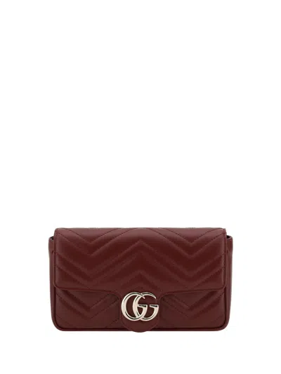 Gucci Women Marmont Shoulder Bag In Brown