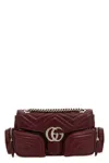 Gucci Small Quilted Shoulder Bag With Chain Strap In Multicolor