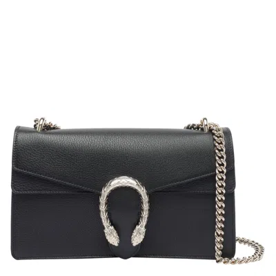 Gucci Women Medium Dionysus Shoulder Bag In Black