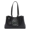 Gucci Women Gg Emblem Leather Shoulder Bag