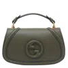 Gucci Medium Tote Bag With Gg Cross Detail In Green