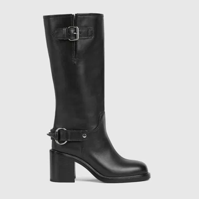Gucci Women's Mid-heel Boot In Black