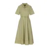 Gucci Mid-length Gg Cotton Gabardine Dress