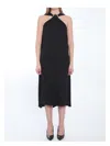 Gucci Evening Dress With Metal Necklace Detail