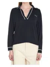 Gucci Striped Intarsia-knit Silk And Cotton-blend Sweater In Black
