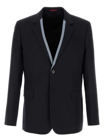GUCCI WOMEN'S MIDNIGHT WOOL BLAZER