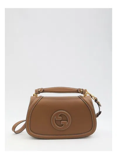Gucci Women's Mini Blondie Shoulder Bag In Brown