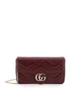 Gucci Super Mini Gg Marmont Cross Body Bag In Multi