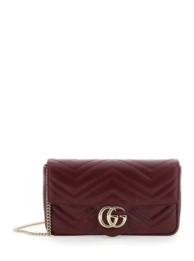 Gucci Women Mini B.w/s.gg M.2.0 Lion Trap. In Multi
