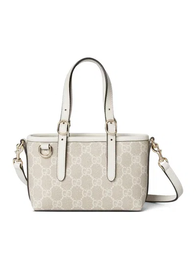 Gucci Women Mini Gg Emblem Bag In Multi