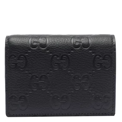 Gucci Women Mini Gg Emblem Wallet