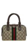 Gucci Neutral Ophidia Gg Mini Tote Bag In Multicolor