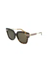 Gucci Women's Mini Rectangular Novelty Sunglasses In Multi