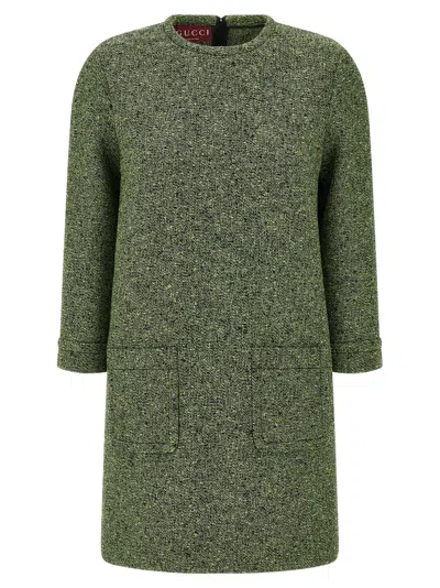 Gucci Women Green Moulin Dress
