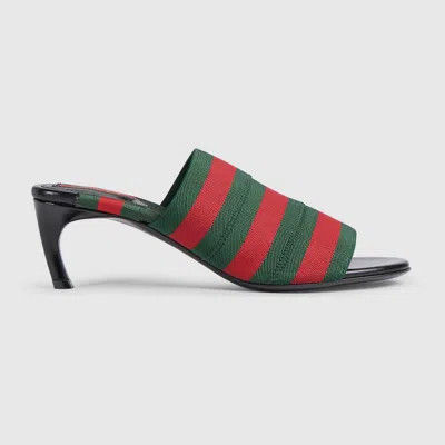 Gucci Women's Mule Sandal With Web In Multi