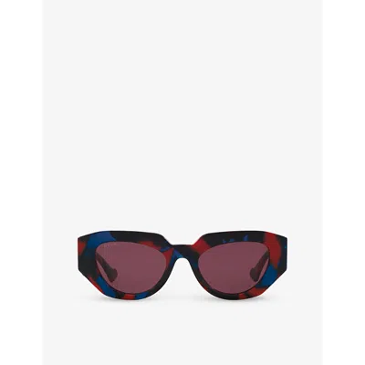 Gucci Gc002107 Gg1421s In Multi-coloured