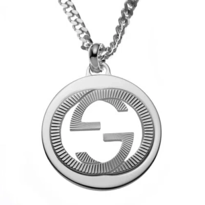Pre-owned Gucci Women's Necklace 246490-j8400 8106