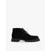 Gucci Womens Nero Horsebit Leather Boots