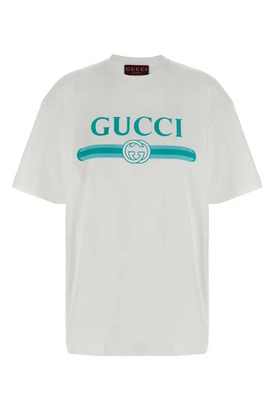 Gucci Women 'new Ancora' T-shirt In White