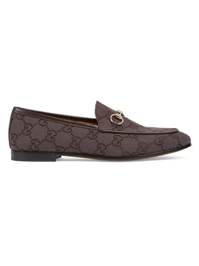 Gucci Women's  Jordaan Loafer In Animal Print