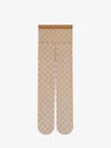 Gucci Women Nylon Tights With All-over Gg Motif In Multi