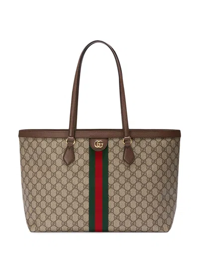 Gucci Women Ophidia Gg Medium Tote Bag In Multicolor
