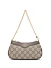Gucci Mini Ophidia Gg Canvas Shoulder Bag In Multicolor