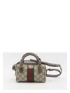 Gucci Ophidia Mini Gg Canvas Crossbody Bag In Beige