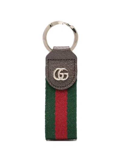Gucci Women Ophidia Key-ring In Green