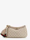 Gucci Women Ophidia Shoulder Bag In Gg Supreme Fabric And Leather