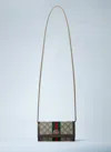 Gucci Women Ophidia Wallet On Chain In Brown