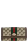 Gucci 'ophidia' Wallet On Chain In Multi
