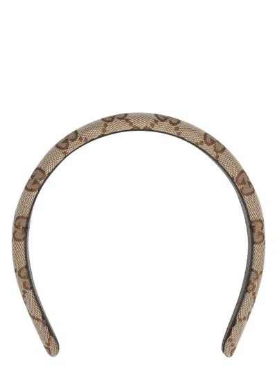 Gucci Women's Original Gg Hairband In Nude & Neutrals