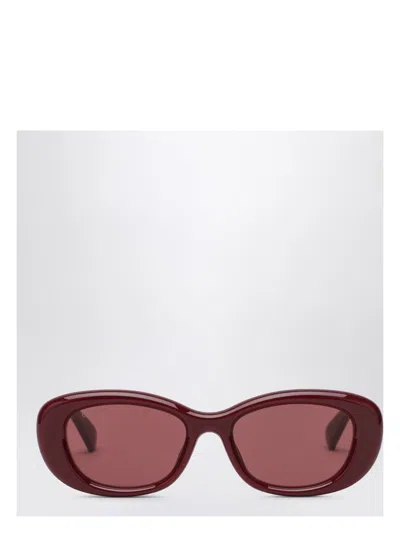 GUCCI WOMEN'S OVAL SUNGLASSES