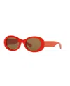 Gucci Woman Sunglass Gg1587s In Orange