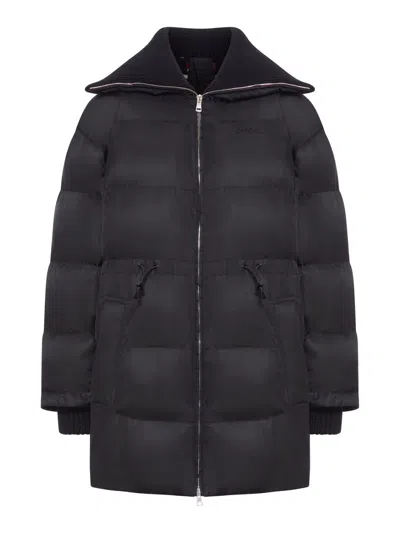 GUCCI GUCCI WOMEN PADDED BOMBER JACKET WITH GABARDINE TRIM
