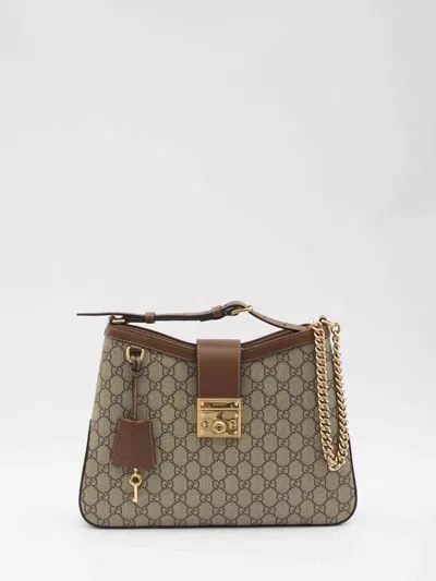 Gucci Women Padlock Bag Large In White
