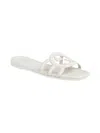Gucci Stylish Interlocking Cut-out Sandals With 10mm Heel In White