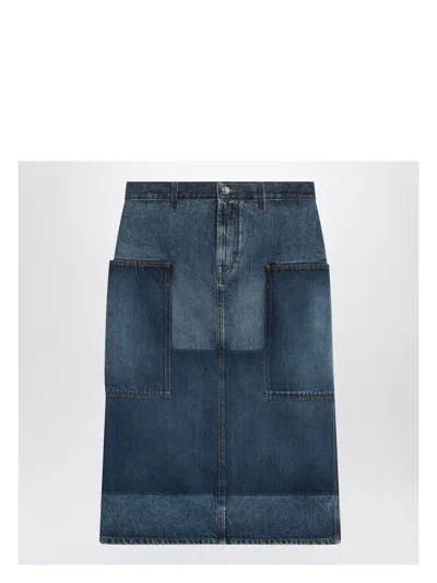 GUCCI WOMEN'S PATCHWORK SKIRT