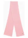 Gucci Pink Cashmere Scarf With Logo Women