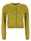 Gucci Pistachio Green Stretch Cashmere Blend Cardigan