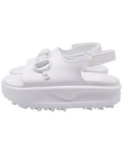 Pre-owned Gucci Women's Plastic Horsebit Platform Sandal (authentic Pre-loved)