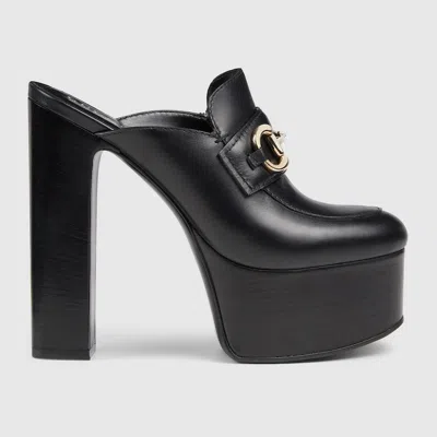 Gucci Women's Platform Mule With Horsebit