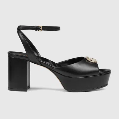Gucci Women's Platform Sandal With Double G