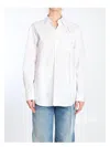 Gucci Cotton Poplin Shirt With Self-tie Neck Ribbon