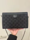 Gucci Women Pre-loved Bag Brand New Condition In Purple