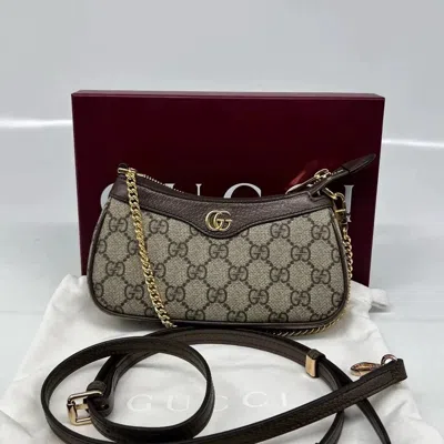 Gucci Women Pre-loved Bag Brand New Condition In Blue