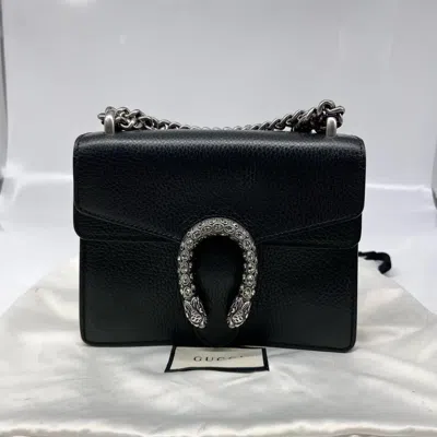Gucci Women Pre-loved Bag Very Good Condition In Black