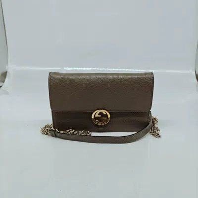 Gucci Women Pre-loved Bag Very Good Condition In Brown